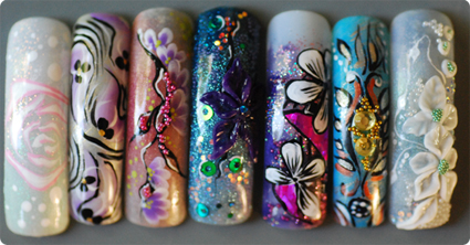 Winter Nailart